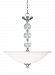 6613403-05 - Sea Gull Lighting - Englehorn - Three Light Pendant Chrome Finish with Etched/White Glass - Englehorn