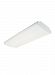 5986LE-15 - Sea Gull Lighting - Four-Light Complete Fluorescent Fixture White, Diffuser - Acrylic - Clear Textured -