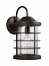8624401-71 - Sea Gull Lighting - Sauganash - One Light Outdoor Wall Mount Antique Bronze Finish with Clear Seeded Glass - Sauganash