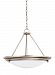 6913391S-98 - Sea Gull Lighting - Centra - 21.25 LED Convertible Semi-Flush Mount Brushed Stainless Finish with Satin White Glass - Centra