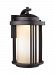 8747991S-71 - Sea Gull Lighting - Crowell - 14.88 14W 1 LED Medium Outdoor Wall Lantern Antique Bronze Finish with Creme Parchment Glass - Crowell
