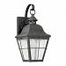 846291S-46 - Sea Gull Lighting - Chatham - 14.5 LED Outdoor Small Wall Lantern Oxidized Bronze Finish with Clear Seeded Glass - Chatham