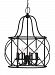 5116408-839 - Sea Gull Lighting - Turbinio - Eight Light Foyer Blacksmith Finish - Turbinio