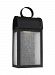 8514891S-12 - Sea Gull Lighting - Conroe - 11.56 9W 1 LED Small Outdoor Wall Lantern Black Finish with Clear Seeded Glass - Conroe