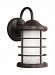 8524451-71 - Sea Gull Lighting - Sauganash - One Light Outdoor Small Wall Lantern Medium Base: 100W Antique Bronze Finish with Etched Seeded Glass - Sauganash