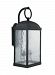 88192-802 - Sea Gull Lighting - Branford - Two Light Outdoor Wall Lantern Body - Cast Aluminum - Obsidian Mist, Shade - Glass - Seeded Water Glass - Branford