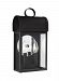 8614802EN-12 - Sea Gull Lighting - Conroe - Two Light Outdoor Wall Lantern Black Finish with Clear Glass - Conroe
