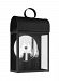 8714803EN-12 - Sea Gull Lighting - Conroe - Three Light Outdoor Wall Lantern Black Finish with Clear Glass - Conroe