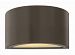 1661BZ - Hinkley Lighting - Luna - 9 Inch 8W 1 LED Outdoor Small Wall Mount Bronze Finish with Etched Glass - Luna