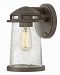 1880OZ - Hinkley Lighting - Tatum - One Light Outdoor Small Wall Mount Oil Rubbed Bronze Finish with Clear Seedy Glass - Tatum