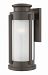 2495KZ - Hinkley Lighting - Briggs - One Light Outdoor Large Wall Mount Buckeye Bronze Finish with Etched Seedy Glass - Briggs