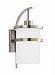 88119EN-962 - Sea Gull Lighting - Eternity - 10 One Light Outdoor Wall Lantern Brushed Nickel Finish with Clear/Satin Etched Glass - Eternity