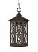 6217091S-71 - Sea Gull Lighting - Ormsby - 16.5 14W 1 LED Outdoor Pendant Antique Bronze Finish with Etched/White Glass - Ormsby