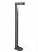 700OBSTR83042CHUNV2PCLF - Tech Lighting - Strut - 42 19.3W 3000K 1 LED Outdoor Flat Clear Bollard with Button Photocontrol and In-Line Fuse Charcoal Finish - Strut