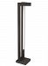 700OBVOX84042CZUNVSPCLF - Tech Lighting - Vox - 42 27.3W 4000K 1 LED Outdoor Flat Clear Bollard with Button Photocontrol and In-Line Fuse Bronze Finish - Vox