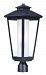 2140CLFTAT - Maxim Lighting - Aberdeen - One Light Outdoor Post Lantern Artesian Bronze Finish with Clear/Frosted Glass - Aberdeen
