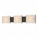 BV713-10-45 - Elk Lighting - Pannelli - Three Light Bath Vanity Oil Rubbed Bronze Finish with Hand-Molded White Opal Glass - Pannelli
