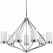 P400023-015 - Progress Lighting - Elevate - Seven Light Chandelier Polished Chrome Finish with Etched Glass - Elevate