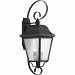 P560013-031 - Progress Lighting - Kiawah - Three Light Outdoor Extra Large Wall Lantern Black Finish with Clear Seeded Glass - Kiawah