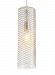LP965CR - LBL Lighting - Lania - One Light Large Line-Voltage Pendant Clear Brass Finish with Amber Glass - Lania