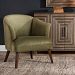 23321 - Uttermost - Conroy - 31 inch Accent Chair Soft Olive Toned Polyester Velvet/Dark Walnut Finish - Conroy