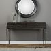 24746 - Uttermost - Morrigan - 49.2 inch Industrial Console Table Walnut Stain/Deep Gray Glaze/Old Iron Finish - Morrigan
