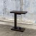 25805 - Uttermost - Deacon - 28 inch Industrial Accent Table Worn Black/Old Steel Finish - Deacon