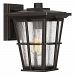 RPT8407PN - Quoizel Lighting - Rockport - 7 One Light Outdoor Wall Lantern Palladian Bronze Finish with Clear Seedy Glass - Rockport