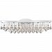 BRX8604CLED - Quoizel Lighting - Bordeaux - 22.78 18W 4 LED Bath Vanity Polished Chrome Finish with Clear Crystal - Bordeaux
