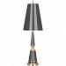 A901 - Robert Abbey Lighting - Jonathan Adler Versailles - 33.38 Inch One Light Table Lamp Ash Lacquered Paint/Modern Brass Finish with Ash Painted Opaque Parchment/Matte Gold Shade - Jonathan Adler Versailles