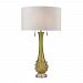 D2667W - Dimond Home - Vignola - Two Light Table Lamp Green Finish with White Faux Silk Shade - Vignola