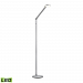 FLL350-95-95 - Dimond Home - Cobra - 48 10W 1 LED Floor Lamp Aluminum Finish with Metal Shade - Cobra