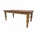 713574G - GUILD MASTER - American Lodge - 40 Dining Table Natural Finish - American Lodge