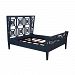 954507 - GUILD MASTER - Manor - 64.3 Queen Bed Manor Blue Slate Finish - Manor