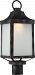 62/835 - Nuvo Lighting - Winthrop - 21.25 14W 1 LED Outdoor Post Lantern Iron Black Finish with Etched Water Glass - Winthrop