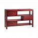 28272 - Stein World - Maris - 37.5 3-Drawer Console Table Aged Red/Hand-Painted Finish - Maris