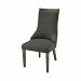 1204-065 - Sterling Industries - Five Boroughs - 39.5 Dining Chair Reclaimed Brown/Grey Wood/Forest Floor Linen Finish - Five Boroughs