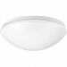 P730008-030-30 - Progress Lighting - Drums and Clouds - 10.63 Inch 21W 1 LED Flush Mount White Finish with White Acrylic Glass - Drums and Clouds