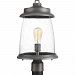 P540030-103 - Progress Lighting - Conover - One Light Outdoor Post Lantern Antique Pewter Finish with Clear Seeded Glass - Conover