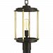 P540022-129 - Progress Lighting - Laine - One Light Outdoor Post Lantern Architectural Bronze Finish with Clear Glass - Laine