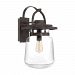 LLE8411WT - Quoizel Lighting - LaSalle - 19.5 Inch 1 Light Outdoor Wall Lantern Western Bronze Finish with Clear Heavy Glass - LaSalle