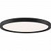 OST1715OIMP - Quoizel Lighting - Outskirt - 15 30W 1 LED Flush Mount (Pack of 6) Oil Rubbed Bronze Finish with White Acrylic Glass - Outskirt
