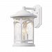 MBH8411W - Quoizel Lighting - Marblehead - 17.75 Inch 3 Light Outdoor Wall Lantern Fresco Finish with Clear Seedy Glass - Marblehead