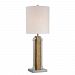 Q3321T - Quoizel Lighting - Quoizel - 28.25 One Light Table Lamp Sampled Finish with Grey Linen Shade - Quoizel