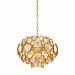QF3395GF - Quoizel Lighting - Quoizel - 6 Light Pendant Gold Finch Finish with Clear Crystal - Quoizel