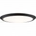 VRG1620OIMP - Quoizel Lighting - Verge - 20 30W 1 LED Flush Mount (Pack of 6) Oil Rubbed Bronze Finish with White Acrylic Glass - Verge