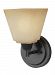 4113001EN3-845 - Sea Gull Lighting - Parkfield - One Light Wall Sconce Flemish Bronze Finish with Creme Parchment Glass - Parkfield
