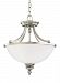 77350EN3-965 - Sea Gull Lighting - Laurel Leaf - Two Light Convertible Pendant Traditional