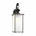 84670-71 - Sea Gull Lighting - Jamestowne - 20.25 Inch 100W One Light Outdoor Wall Lantern Antique Bronze Finish with Frosted Seeded Glass - Jamestowne