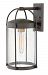1175OZ - Hinkley Lighting - Drexler - One Light Outdoor Large Wall Mount Oil Rubbed Bronze Finish with Clear Seedy Glass - Drexler